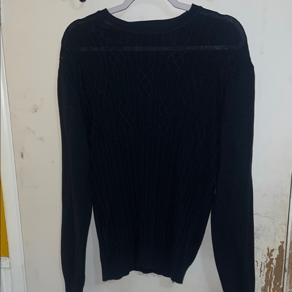 Liz Claiborne Navy Sweater